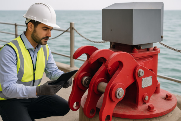 Mabilis na paglabas-hook-inspeksyon