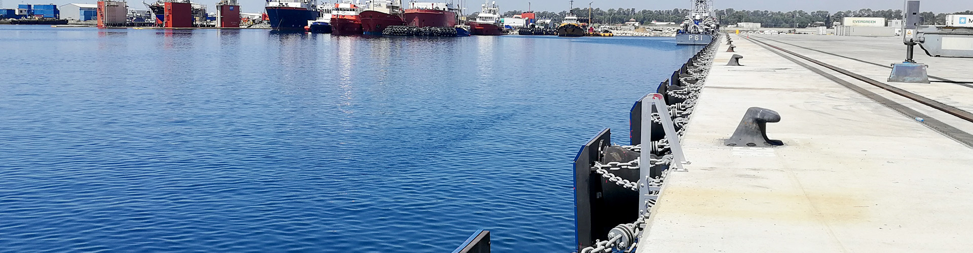 Sistema ng Fender ng Marine
