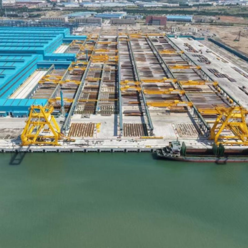 Nakumpleto ng Jier Marine ang Bollard Project para sa Dalian Hengli Heavy Industry