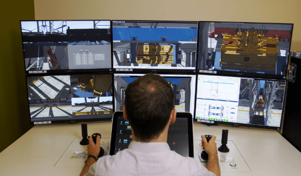 Remotoperating Station para sa Port