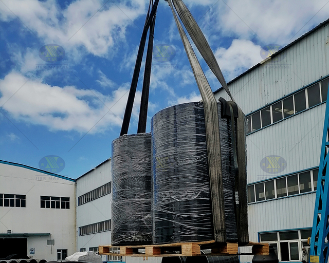 Ang Jier Marine Cylindrical Fenders ay handa na para sa pag -install ng FP